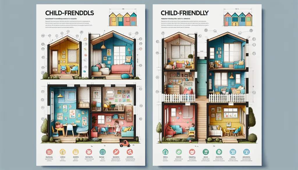 planos de casas para niños