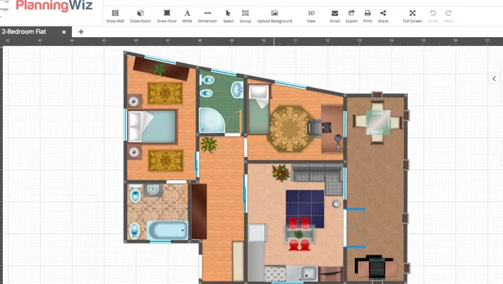 Programa Para Hacer Planos Online: Diseña en 2D, Vista en 3D